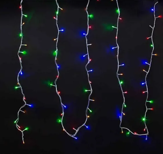 Гирлянда светодиодная LED100-5-MC, многоцветная, 100 LED, 5м, 8 режимов