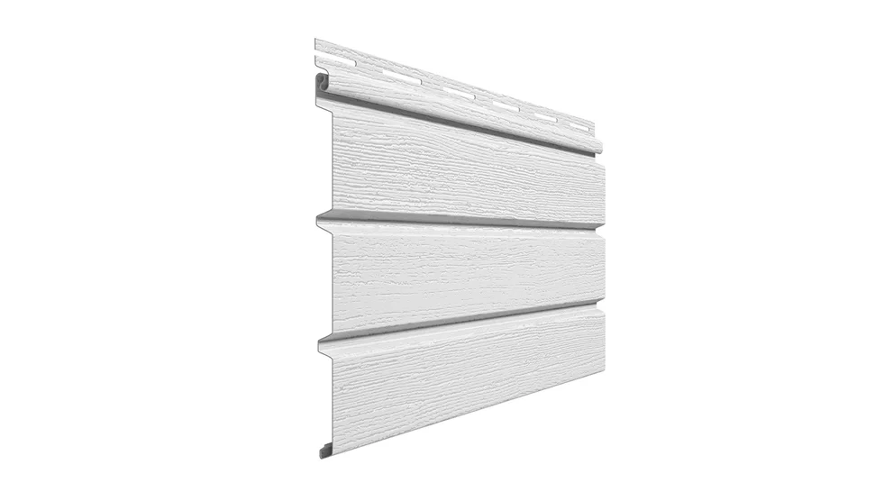 Софит виниловый без перфорации ELLKA L=3м, H=0.287м (пл=0.86м2) белый