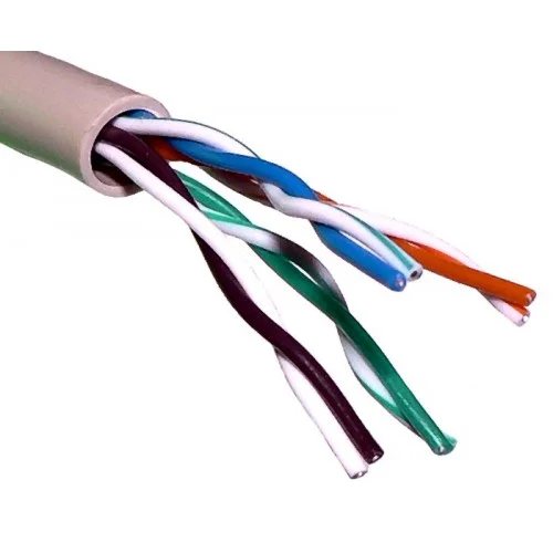 Электрокабель компьютерный FTP Cat 5e 4х2х0,51(медь) (бухта 305м) REXANT