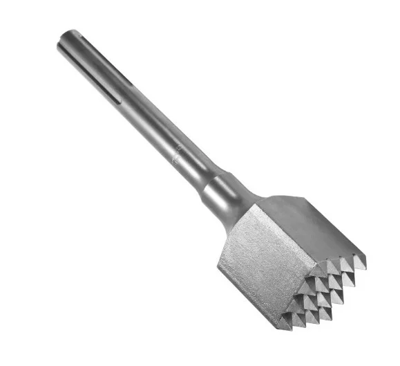Зубило Бучарда SDS-max 45х45х240 мм, 16 зубов, ПРАКТИКА