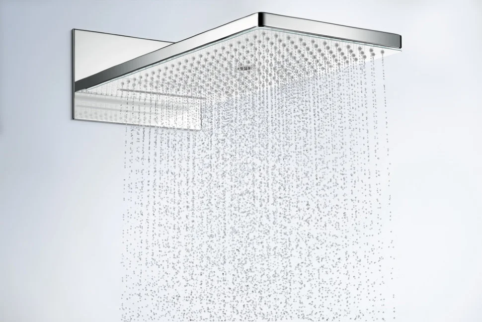 Душ верхний HANSGROHE Raindance Rainmaker Select 586*258мм, 3jet, хром/белый