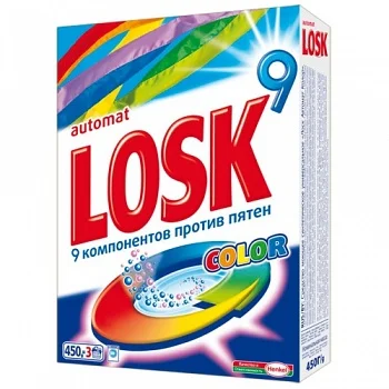 Порошок стиральный LOSK автомат колор 450 г