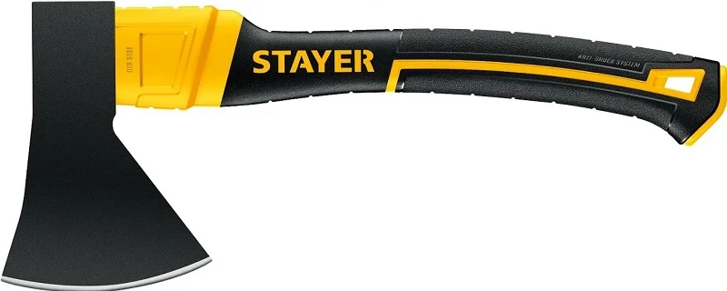 Топор кованый 800/900 г, STAYER FIBERGLASS, 350 мм