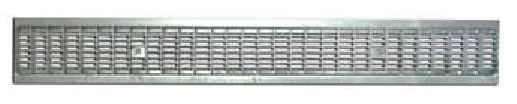 Решетка водоприемная GIDROLICA Standart DN100 B125 ячеистая оцинкованная 1000*136*20 мм арт.501