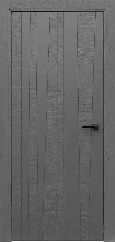Дверь "ART LINE" TREND Grigio глухая Rall 7015 70, эмаль