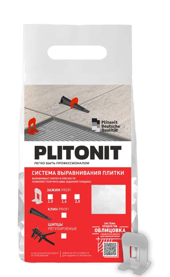 Зажим СВП PLITONIT SVP-PROFI 1,4мм., 100 шт