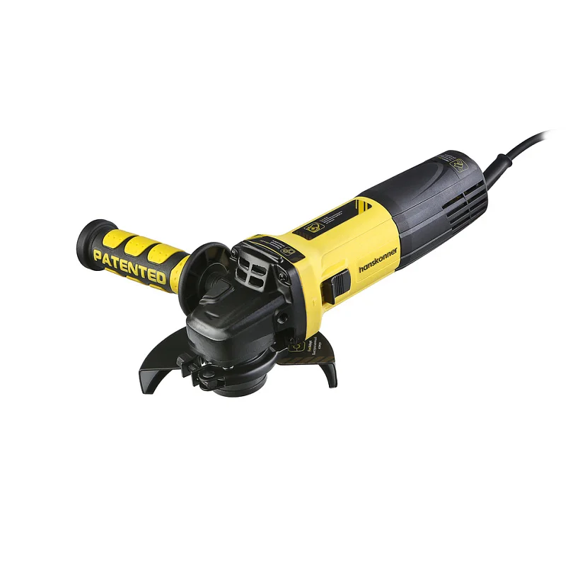 Шлифмашина угловая 125мм, 1350Вт, 4000-10000об/мин, конст эл-ка, черт mod T, Hanskonner