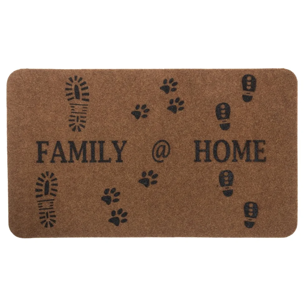 Коврик Familia "Следы" 45х75 см, SunStep