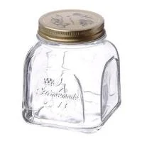 Банка для хранения PSB 80384 SL 500мл Хоммейд с металлической крышкой