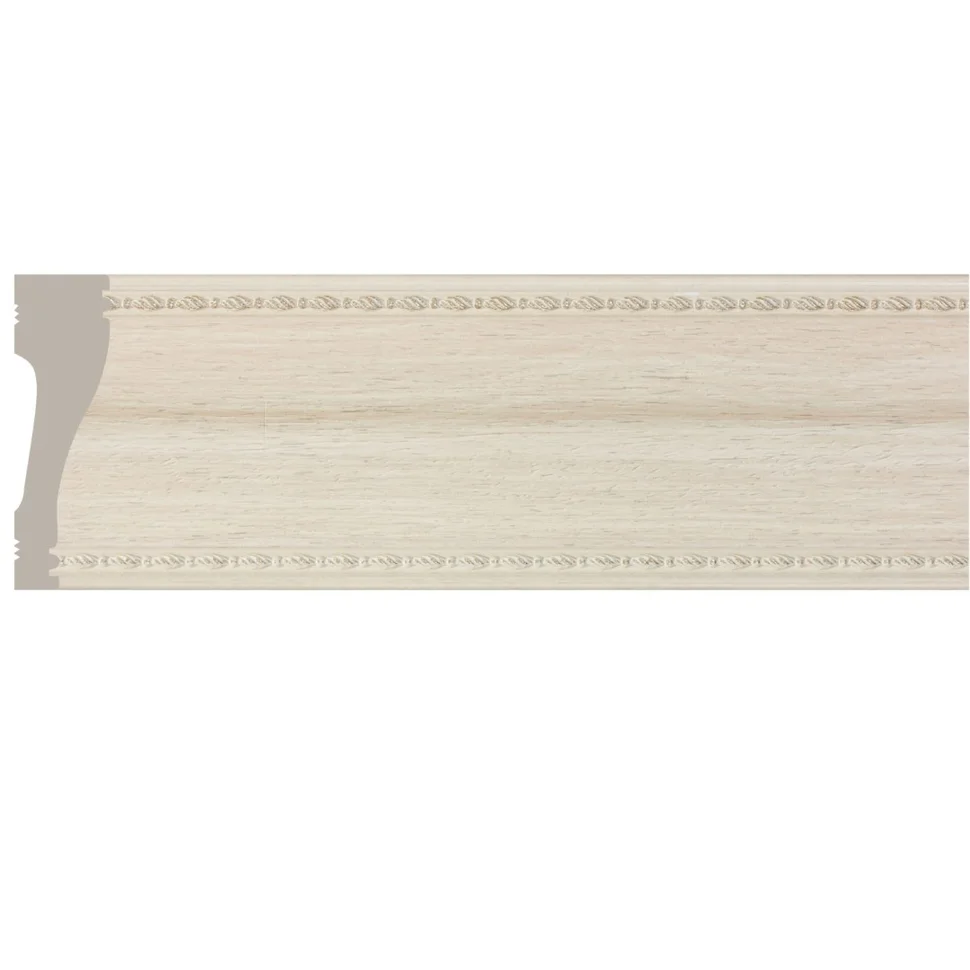 Багет интерьерный COSCA, "Скандинавия", Плинтус потолочный 60, "Крем" 2,5м, арт.192-13