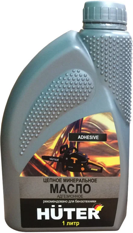 Масло для смазки цепи HUTER минеральное, 1л 80W90