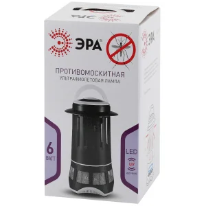 Фонарь садовый ЭРА ERAMF-02 противомоскитный, ультрафиолетовая лампа
