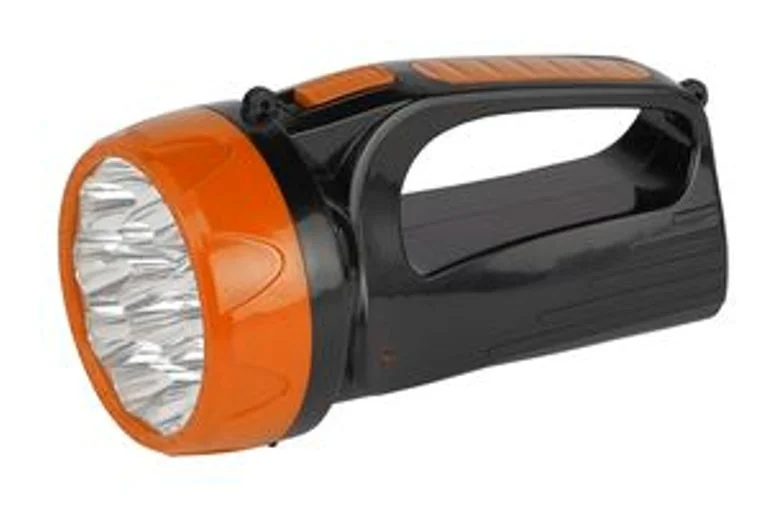 Фонарь прожектор Трофи TSP10 Акку 4V1.5Ah, 15xLED, 2 режима, карт
