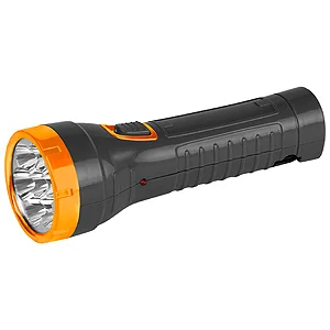 Фонарь ручной Трофи TA7 Акку 4V1Ah 7xLED евро-вилка 220V*