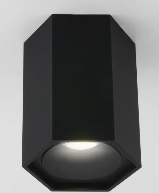 Светильник Elektrostandard Down Light накладной - 25037/LED черный матовый