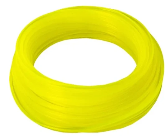 Леска в блистере 2,4мм 12 м, звезда, желтый,"Classic line", DDE