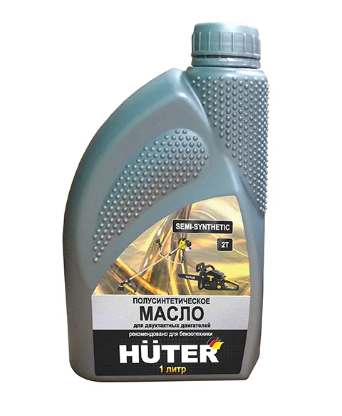 Масло 2-х тактное HUTER полусинтетическое 1л 2т