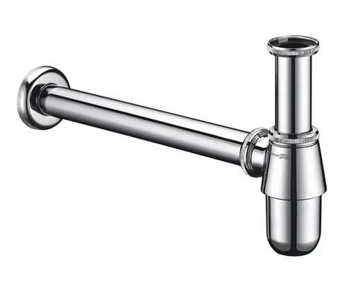 Сифон для раковины WasserKRAFT A071, хром