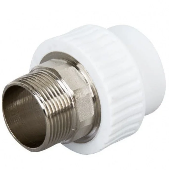 Муфта комбинированная под ключ PPR 40x1\'1/4 с наружной резьбой AQualink