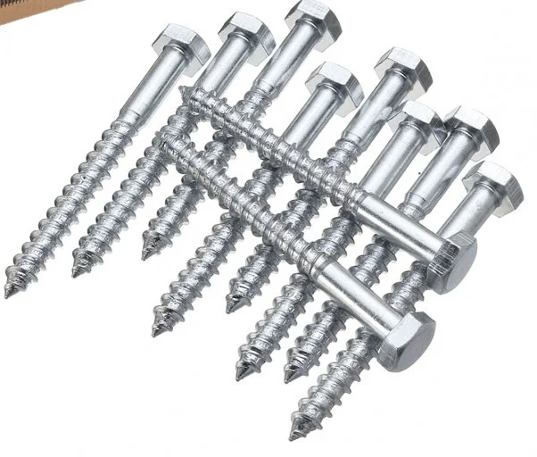 Шуруп шестигранная головка 10х70 цинк (кор.с ок 18шт) SteelRex