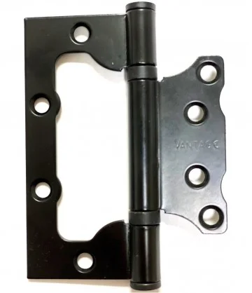 Петля накладная "БАБОЧКА" VANTAGE 2ВВ-100*75*2,5 BL черный (2шт.)