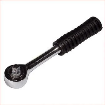 Трещотка для торцевых головок 1/4", Cr-V сталь, 45 зубьев, STAYER "MASTER"