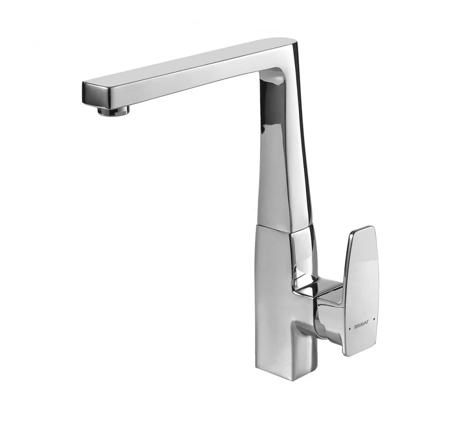 Смеситель BRAVAT Riffle F772106C для кухни