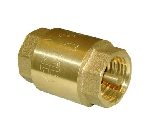 Клапан обратный с латунным сердечником FF 1/2 AQUALINK 200/20
