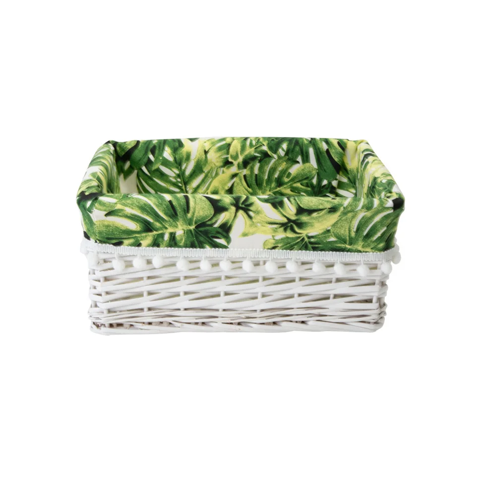 Корзина стеллажная "Tropics", Д340 Ш250 В150, белый