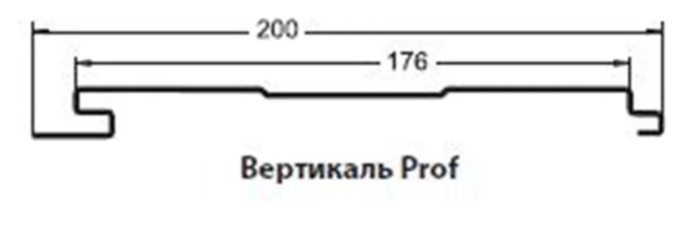 М/Сайдинг Print **, М-2 - PROF толщина 0.5мм, размер 0,2*м2
