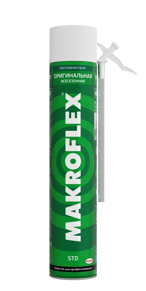 Пена монтажная бытовая МАКРОФЛЕКС ORIGINAL STD зимняя 750 мл