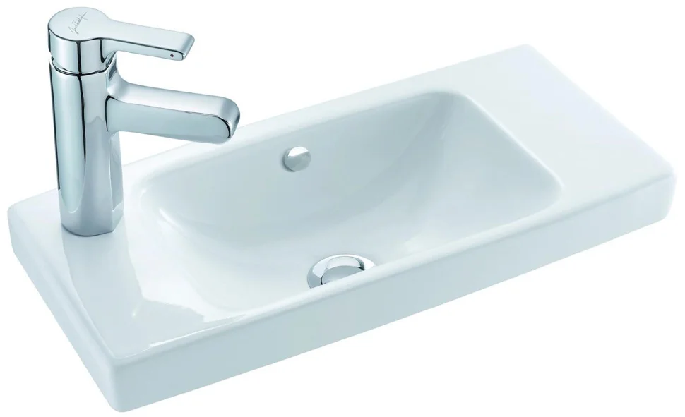 Раковина JACOB DELAFON ODEON UP 50x22 см, отверстие под смеситель слева