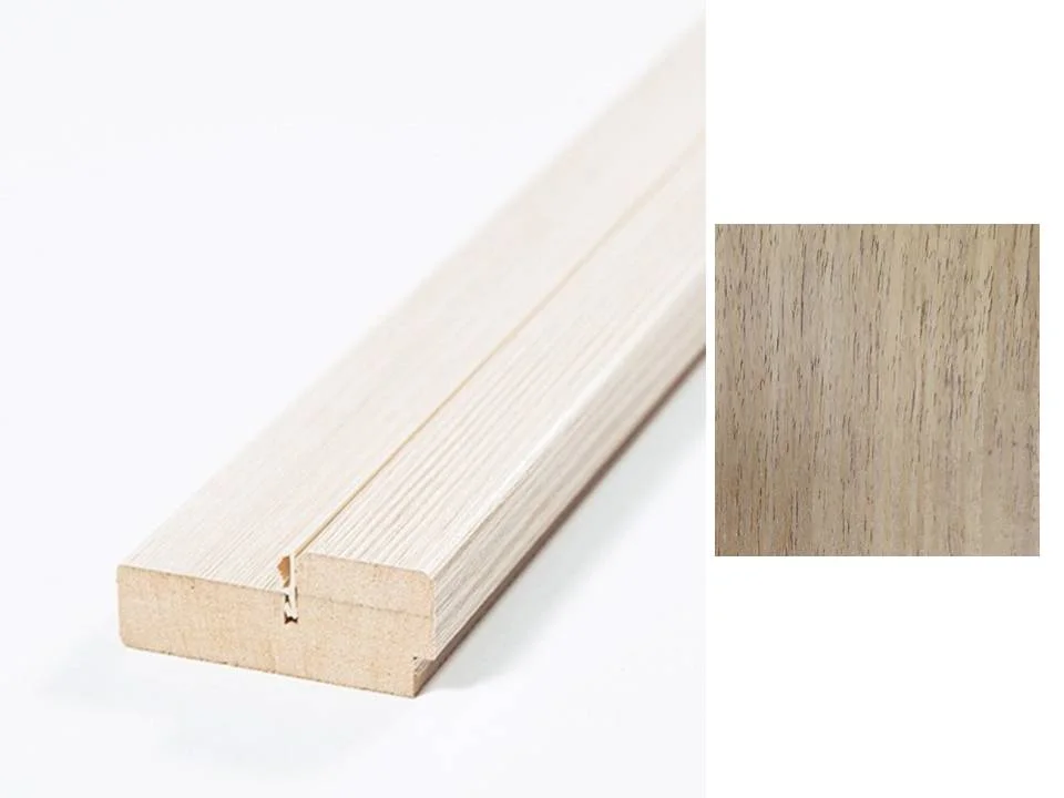 Стойка дверной коробки ТЕРРИ не телескопическая с уплотнителем экошпон орех 70*30*2070