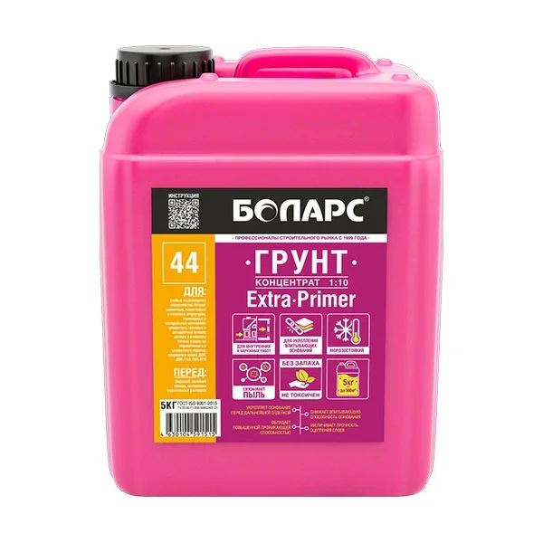 Грунт-концентрат БОЛАРС EXTRA PRIMER 5 кг