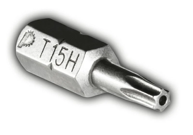 Бита отверточная Torx Tamper-15 х 25мм (2шт), блистер, ПРАКТИКА "Профи"