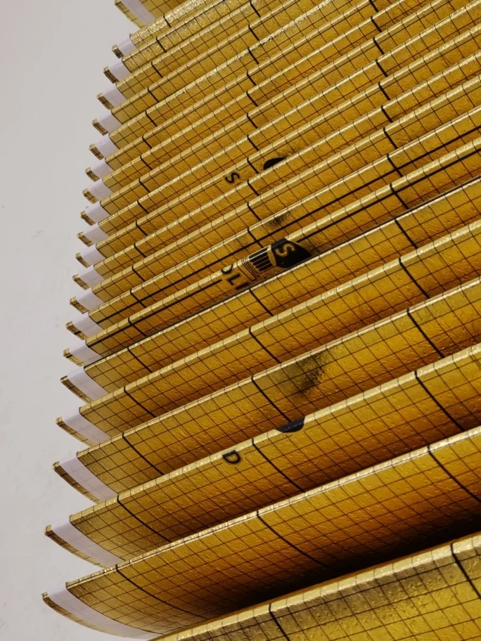 Подложка Solid Гармошка 1,5мм размер 0,25*1м (10м2) ламинированная, повышенной прочности 250кПа, с пароизоляцией и эффектом AntiSlip под LVT, SPC, WPC