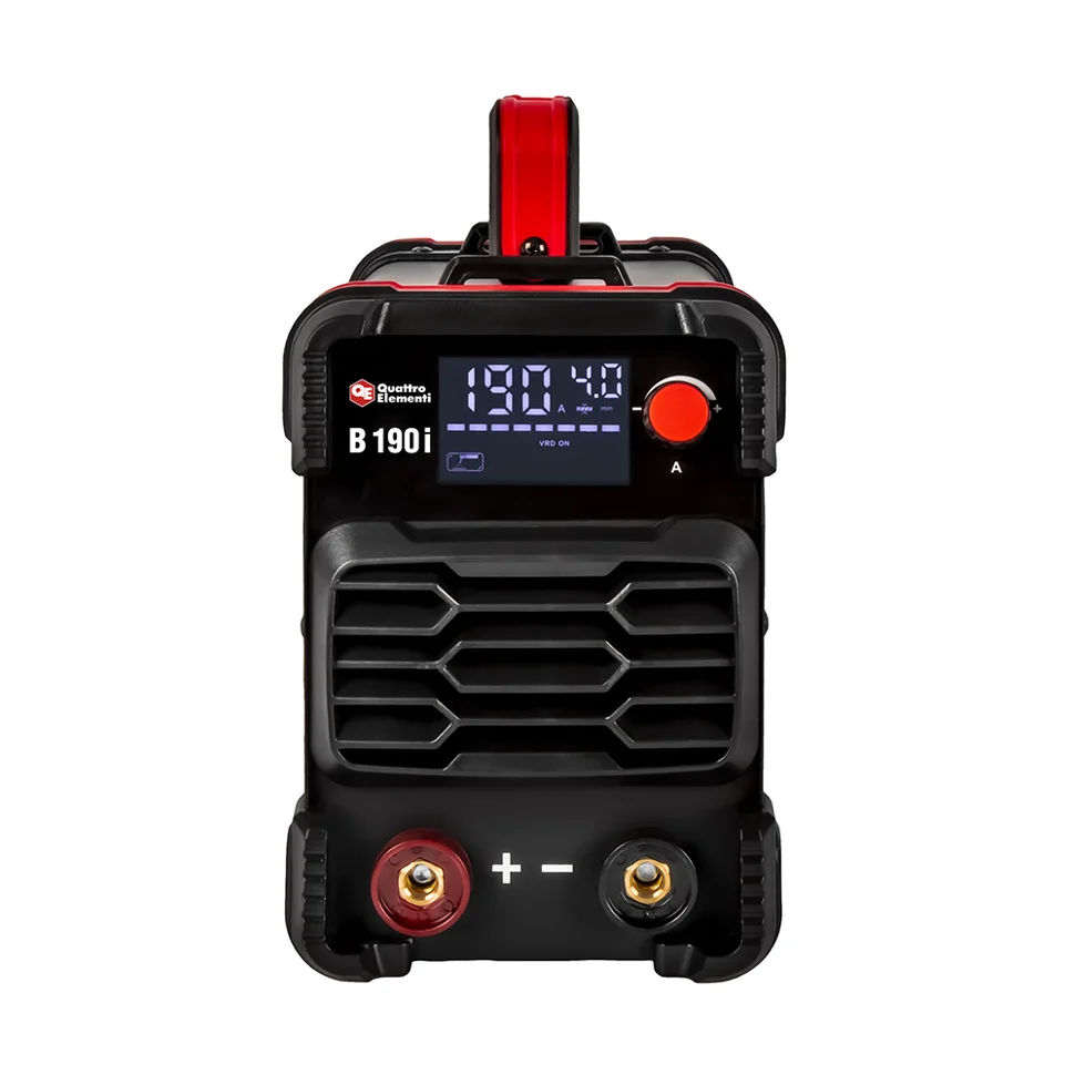 Сварочный аппарат QUATTRO ELEMENTI B 190i (190 А, электроды до 4.0 мм, LED дисплей, TIG-Lift)