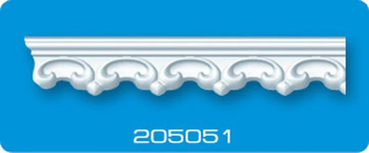 Плитус потолочный ФОРМАТ 205051 инжекционный белый 2,0 м