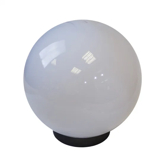 Фонарь садовый ЭРА НТУ 01-60-251 шар опаловый на опору / кронштейн IP44 Е27 max60Вт d250mm