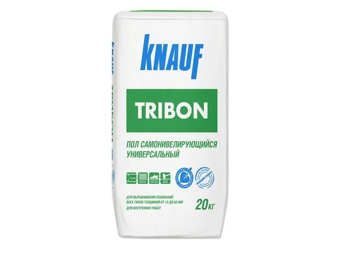 Наливной пол KNAUF TRIBON самонивелирующийся 20 кг