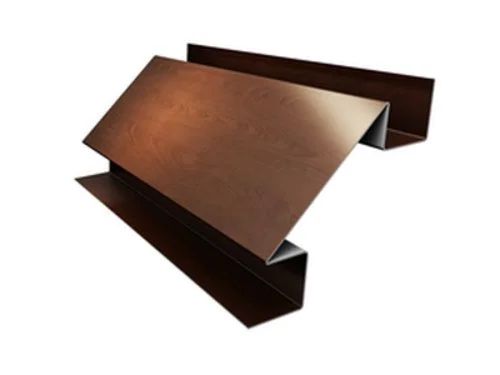 Планка угла внутреннего сложного ЭкоБрус (GL) Satin Matt RAL** 3м.п.