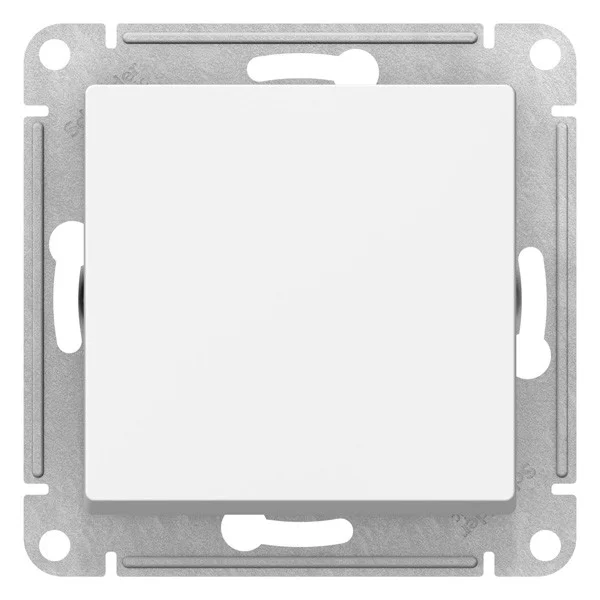 Механизм переключателя проходного 1-кл. СП AtlasDesign Aqua 10А IP44 (сх. 6) 10AX бел. Schneider Electric ATN440161