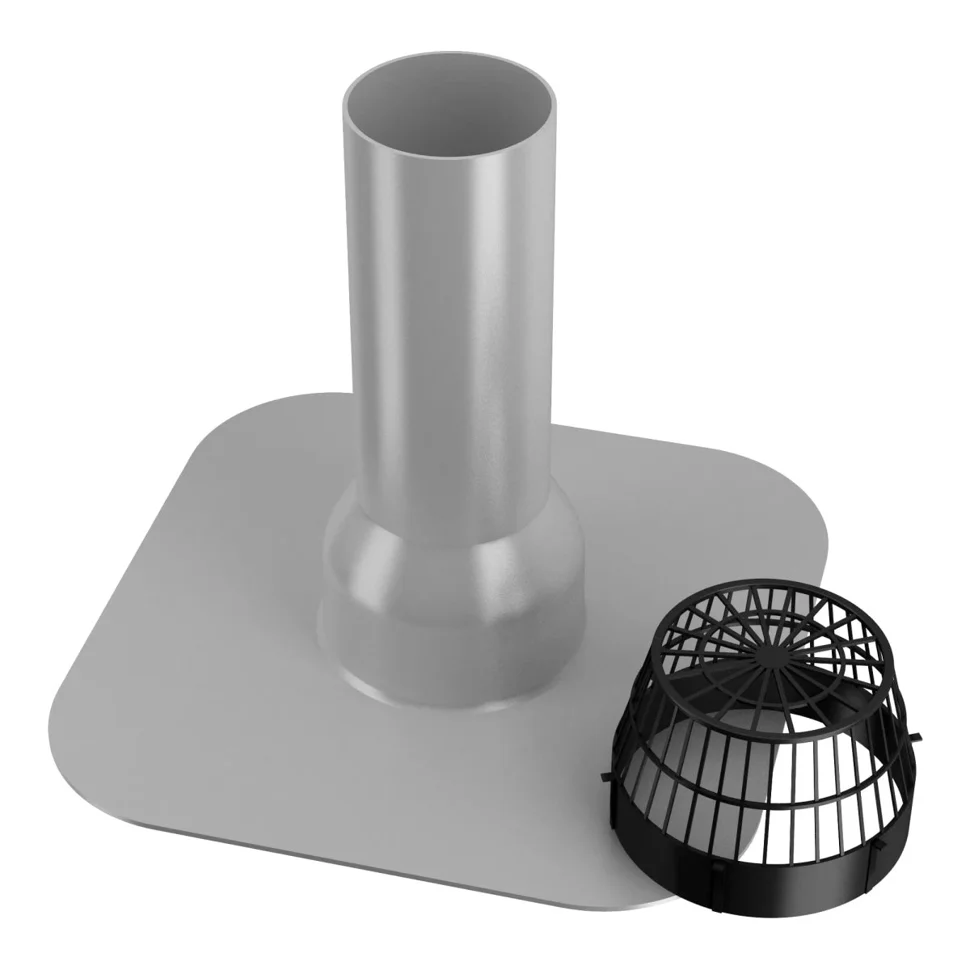 Воронка ПВХ TERMOCLIP экструдированная 110х240мм с листоуловителем (ПОД ЗАКАЗ)