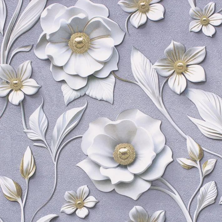 Обои STYLE DECOR арт.1133-021 (ДС2) бумажные дуплексные 0,53*10м Лепнина декор
