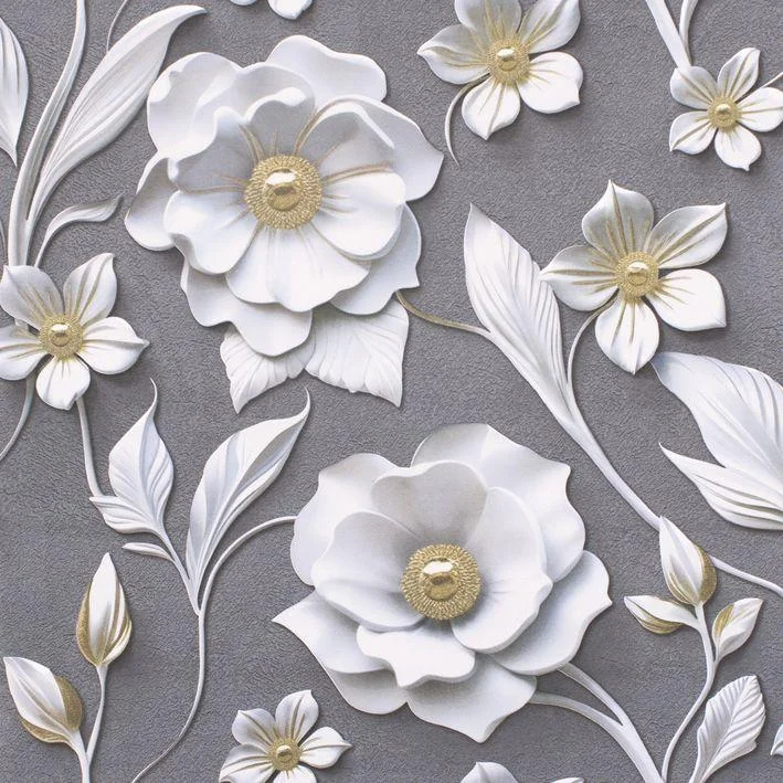 Обои STYLE DECOR арт.1133-016 (ДС2) бумажные дуплексные 0,53*10м Лепнина декор