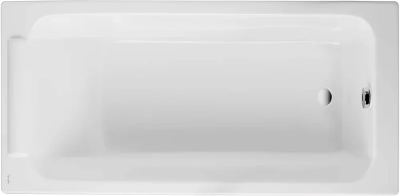Ванна чугунная JACOB DELAFON PARALLEL 170x70, белая, без ручек, с ножками