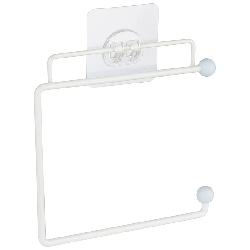 Держатель для туалетной бумаги WHITE (крепление: самоклеящаяся основа)