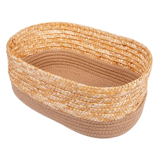 Корзина стеллажная "Сканди", Д330 Ш220 В140, какао
