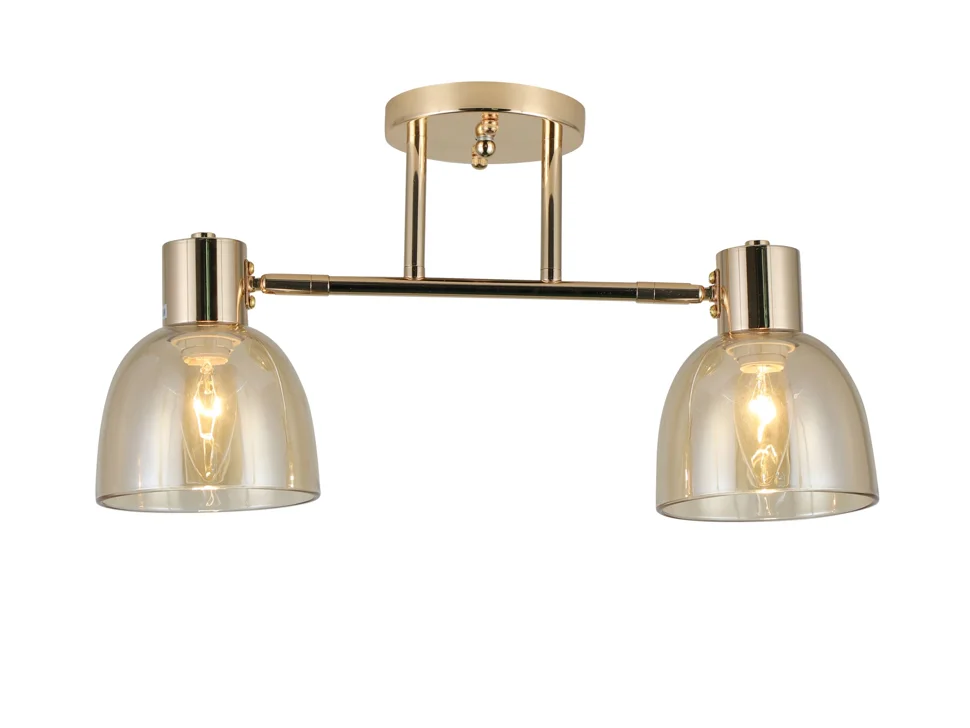 Люстра Lettore 4570-2 GD, 2xE14/40W (45*13*24)