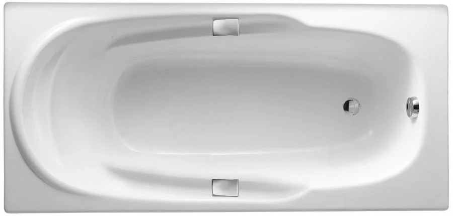 Ванна чугунная JACOB DELAFON ADAGIO 170x80 с отверстиями для ручек